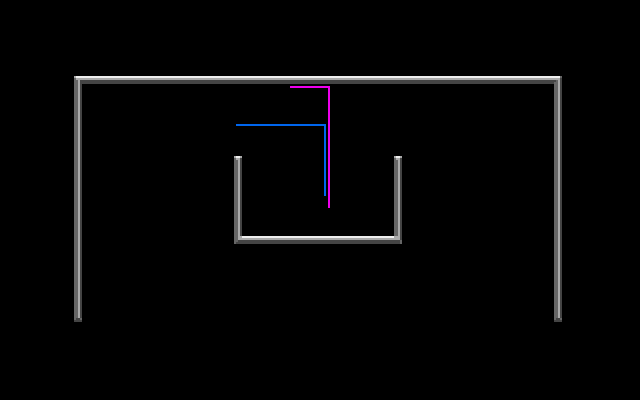 Tron atari screenshot
